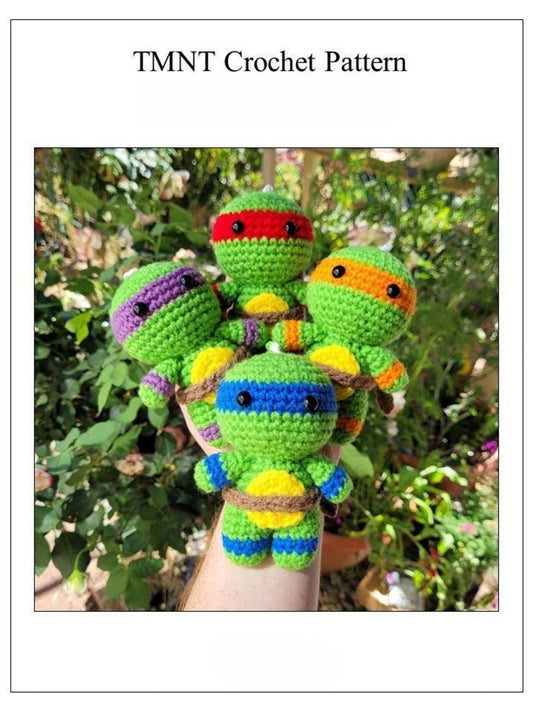 Ninja Turtles Crochet Pattern