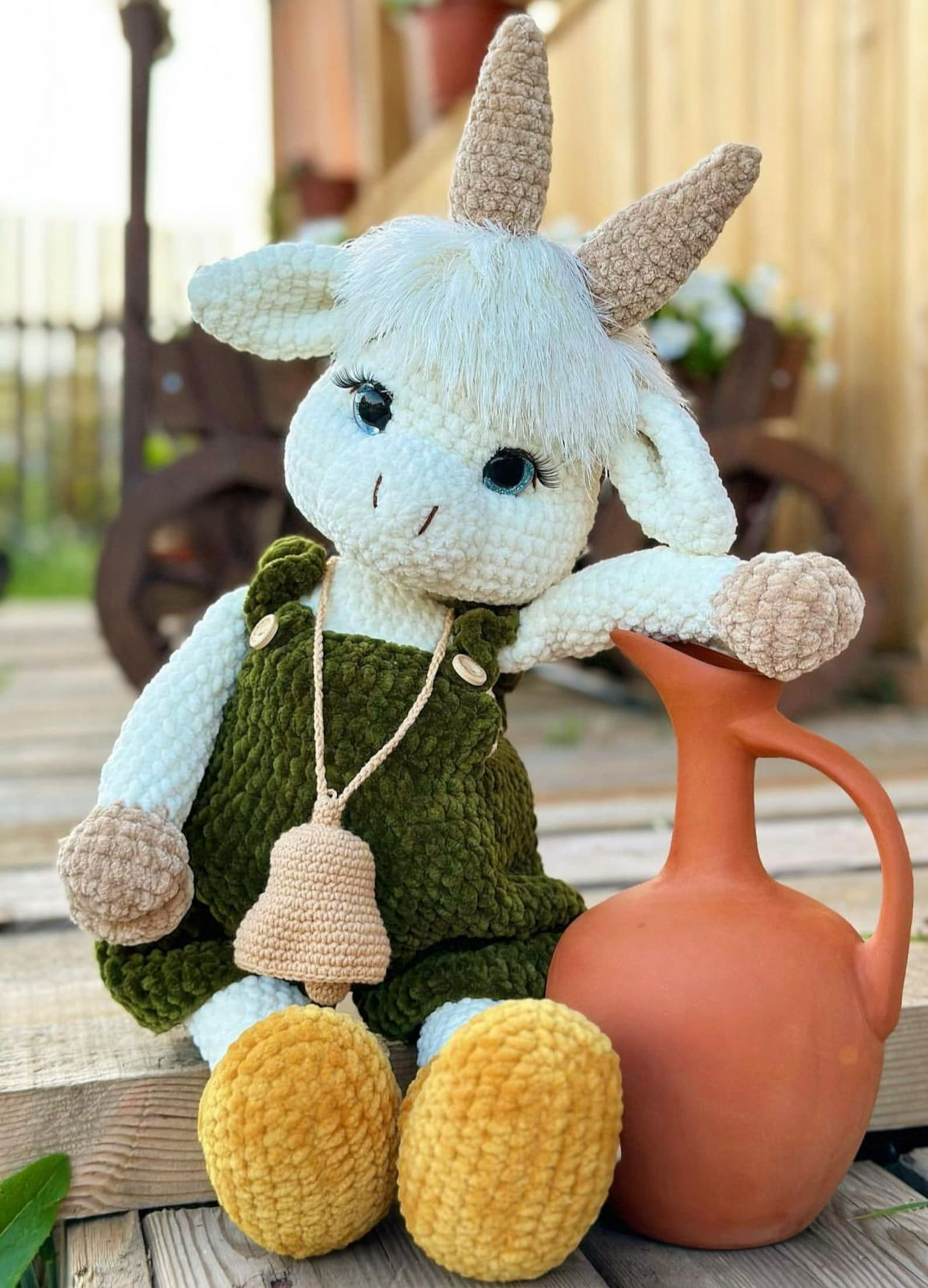 Farm Guard - The Goat Crochet Pattern