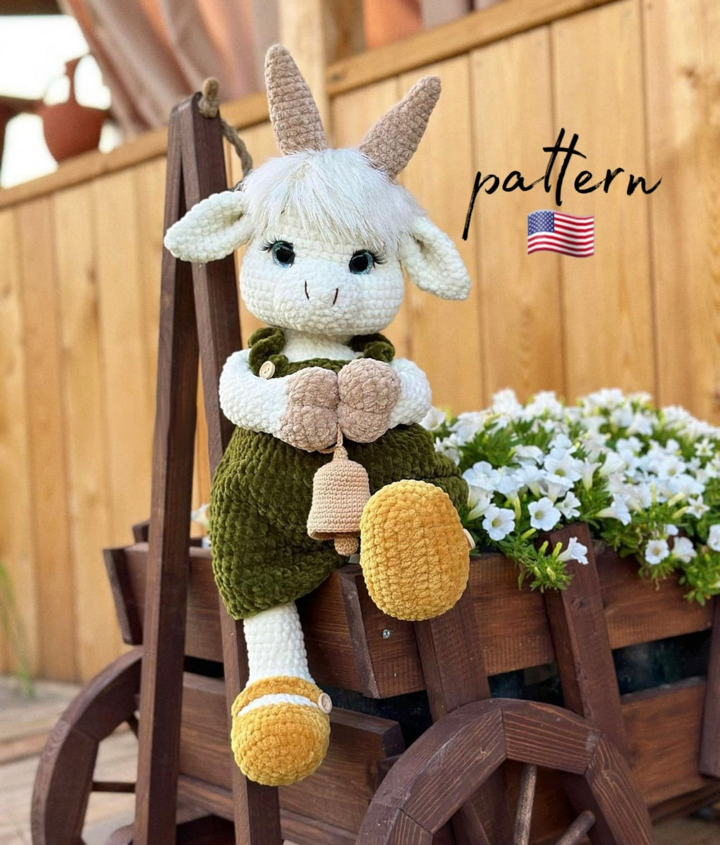 Farm Guard - The Goat Crochet Pattern