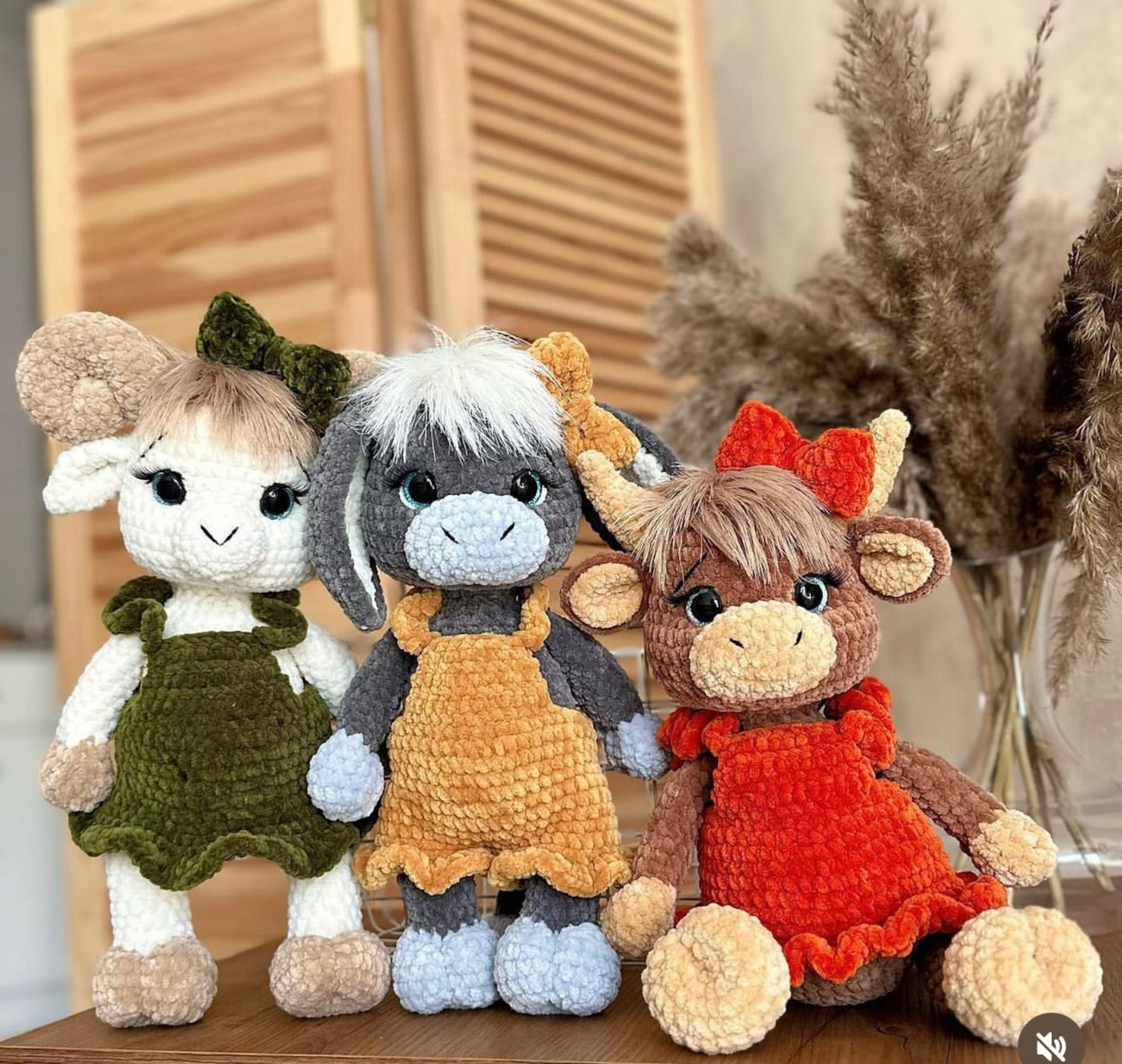 Farm Friends Crochet Pattern