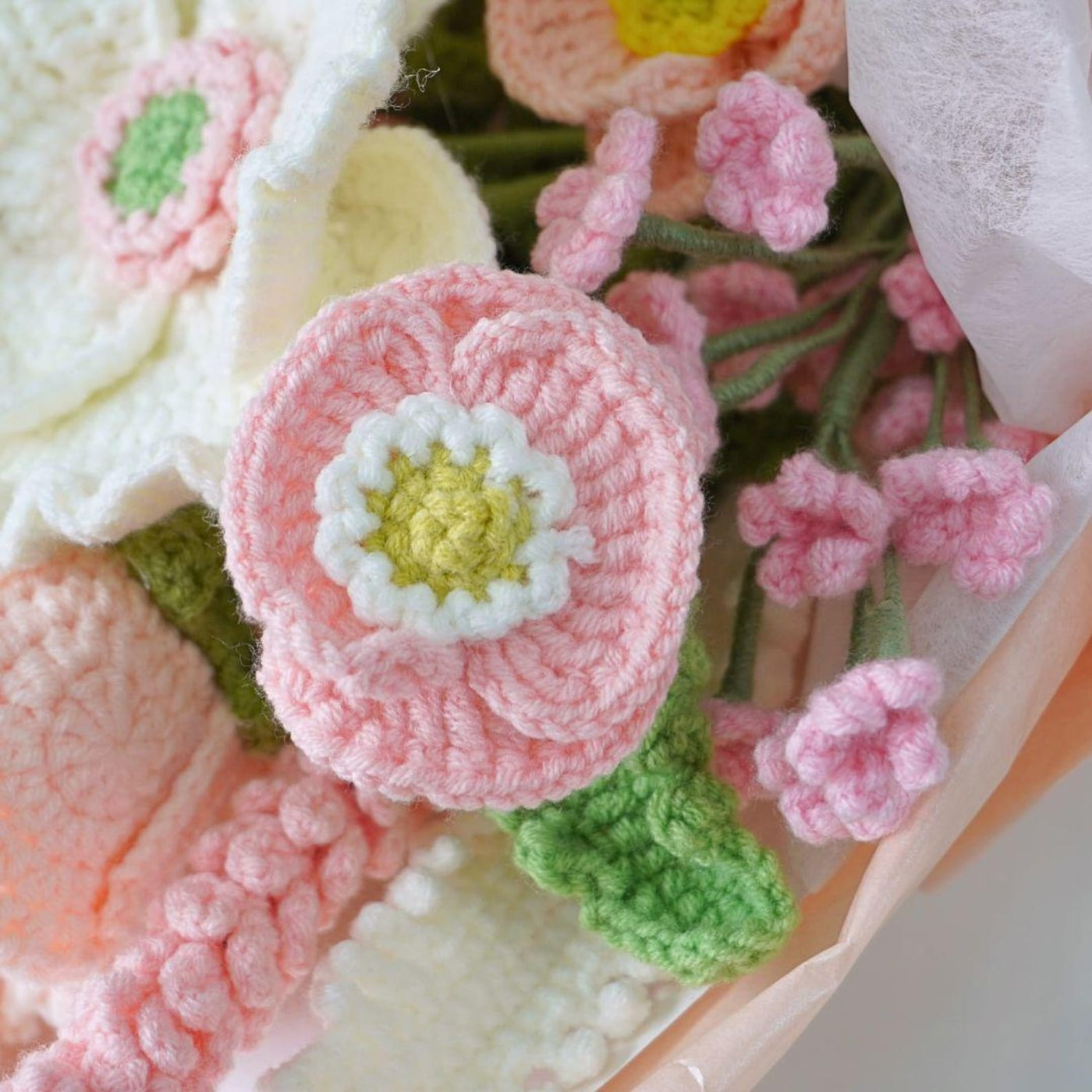 Fancy Boquet of Flowers Crochet Pattern