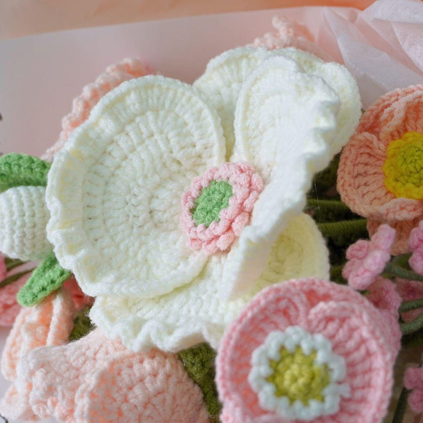 Fancy Boquet of Flowers Crochet Pattern
