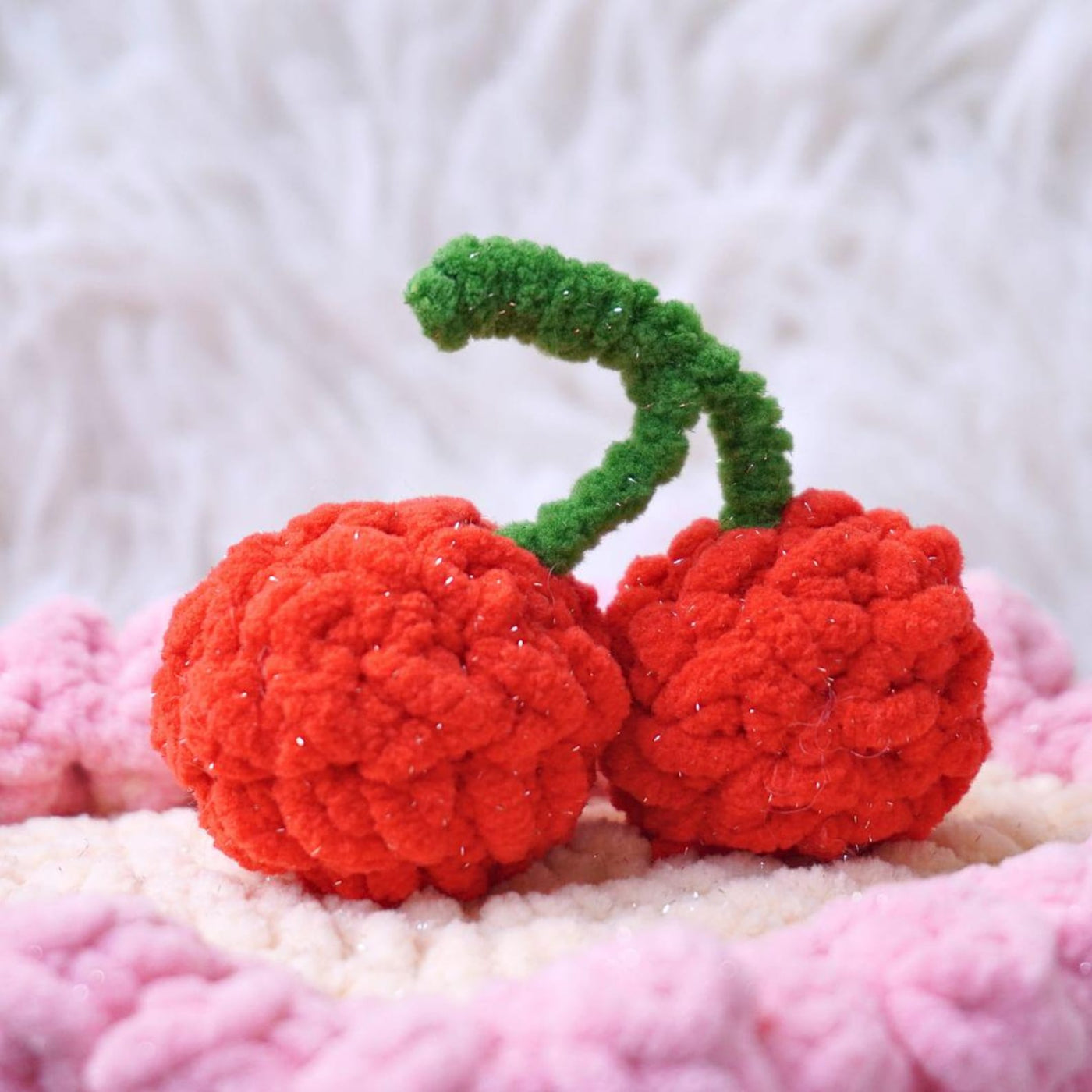 Cherry Shortcake Crochet Pattern