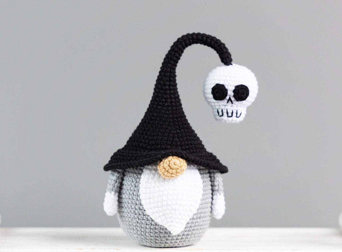 Halloween Gnome and skull Crochet Patterns