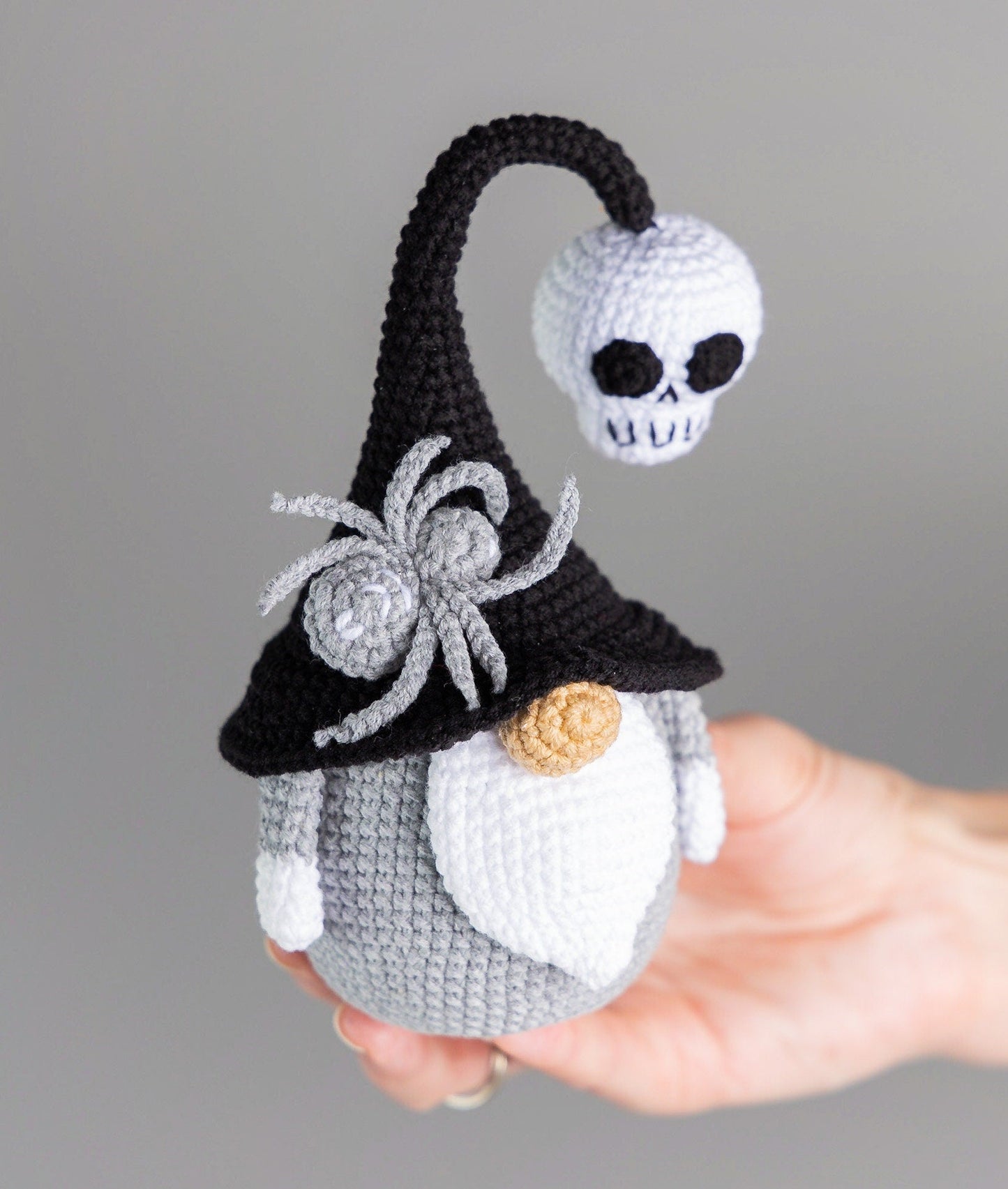 Halloween Gnome and skull Crochet Patterns