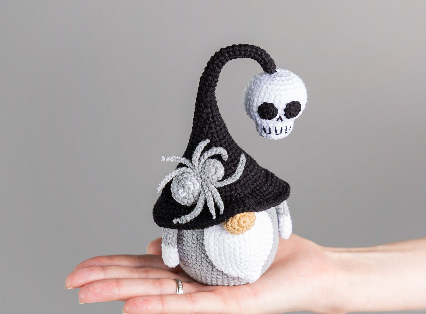 Halloween Gnome and skull Crochet Patterns