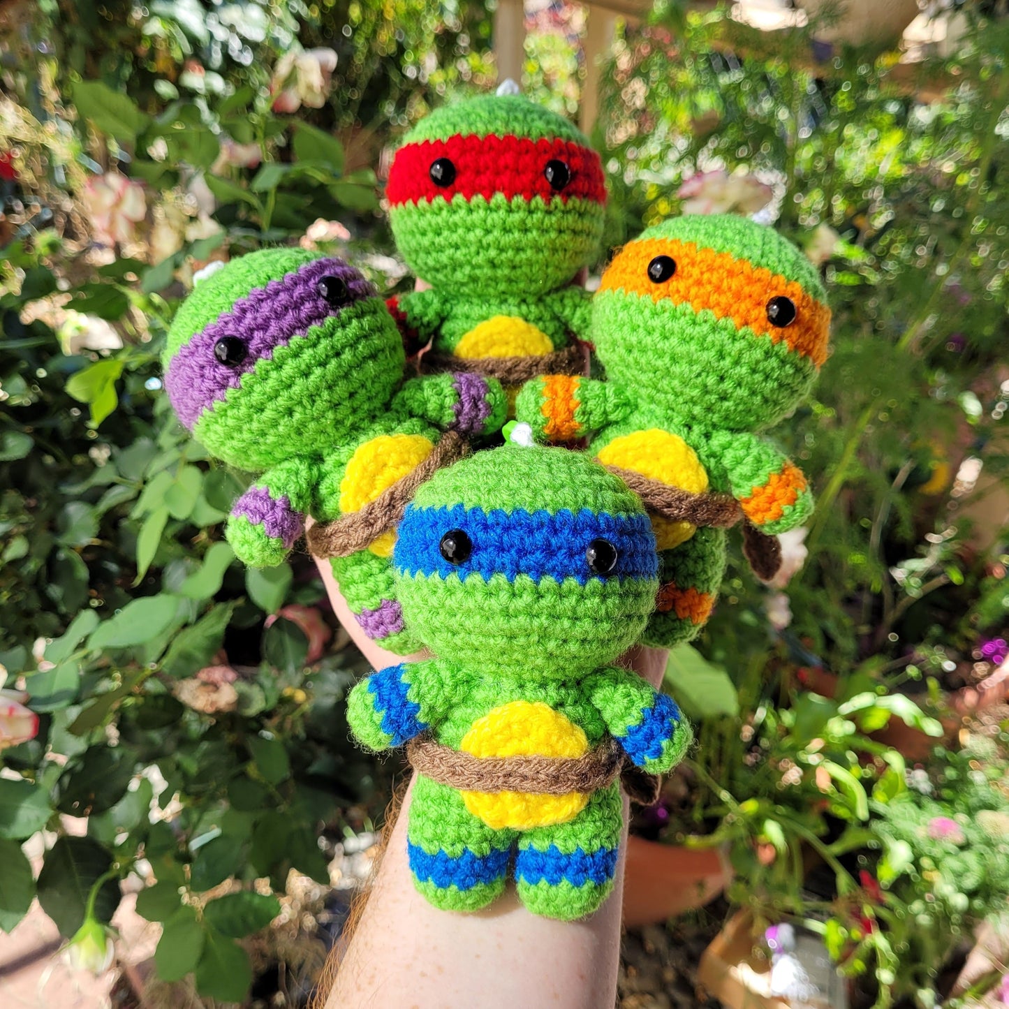 Ninja Turtles Crochet Pattern