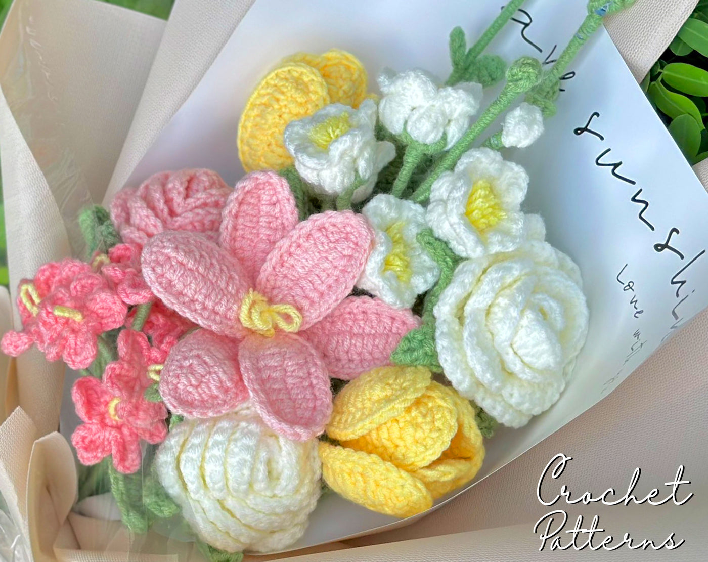 Flower Boquet Crochet Pattern