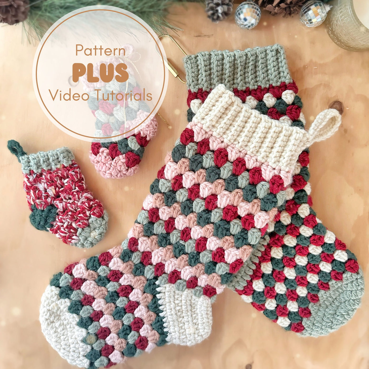Trendy Cute Socks Crochet Pattern