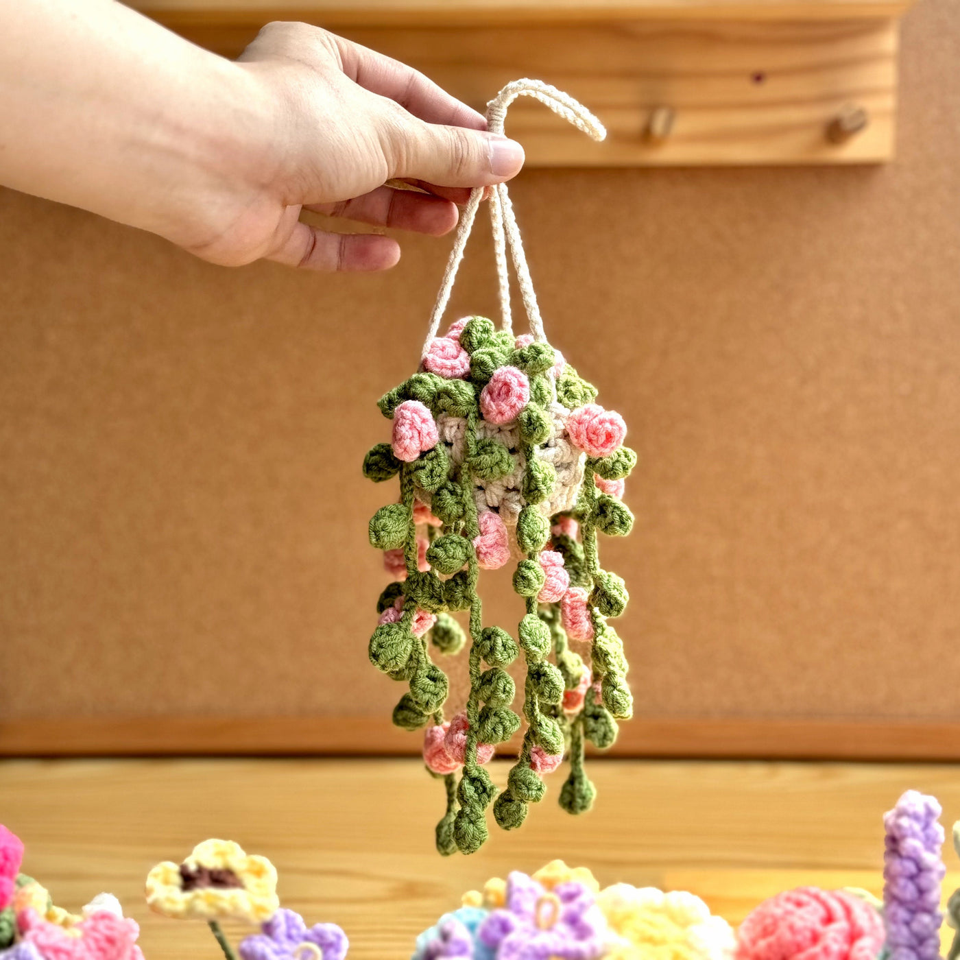Fancy Hanging Plants Decor Crochet Pattern