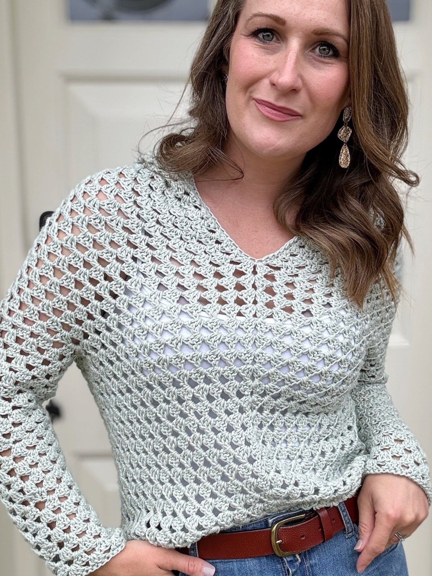 Lightweight Sweater Hoodie Crochet Pattern