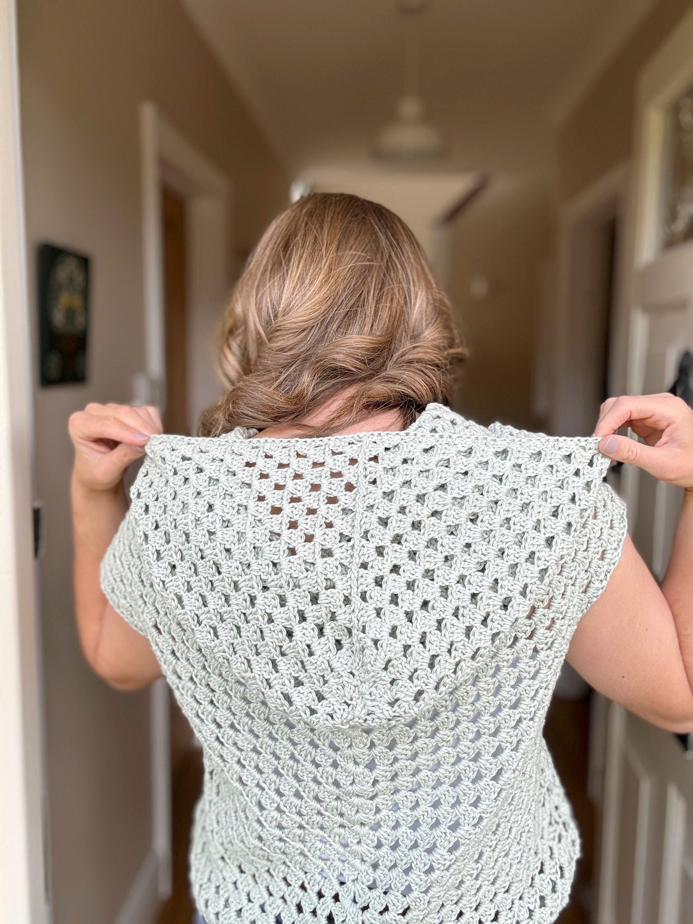Lightweight Sweater Hoodie Crochet Pattern