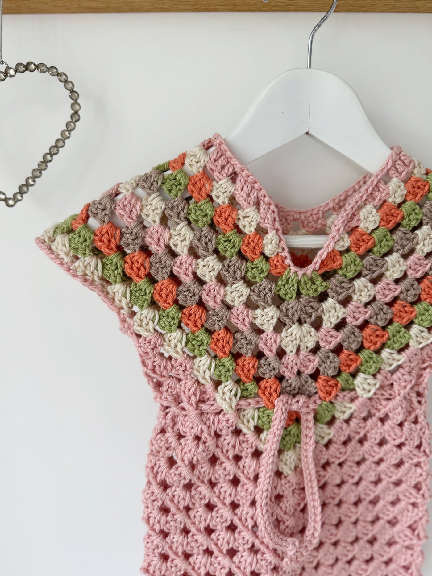 Trendy Summer Kids Dress Crrochet Pattern