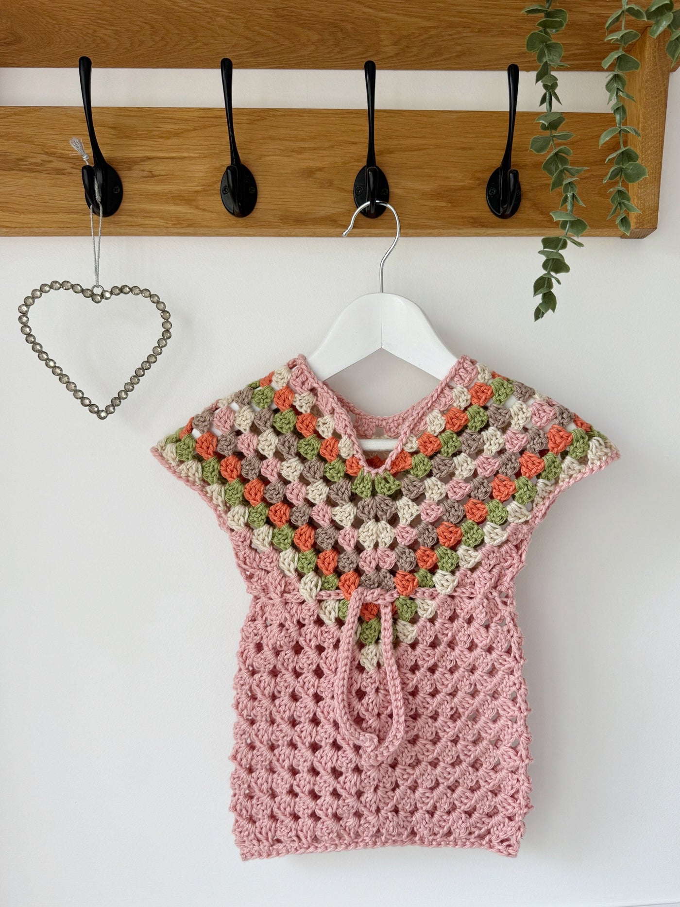 Trendy Summer Kids Dress Crrochet Pattern