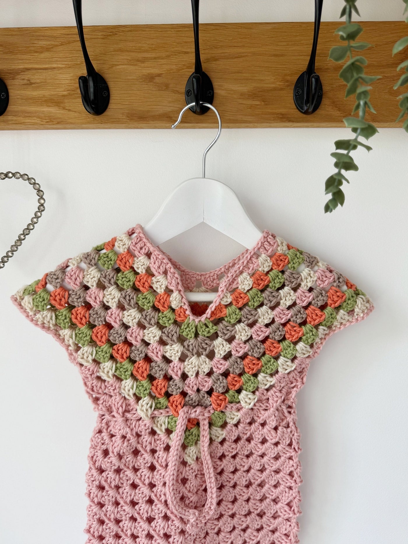 Trendy Summer Kids Dress Crrochet Pattern