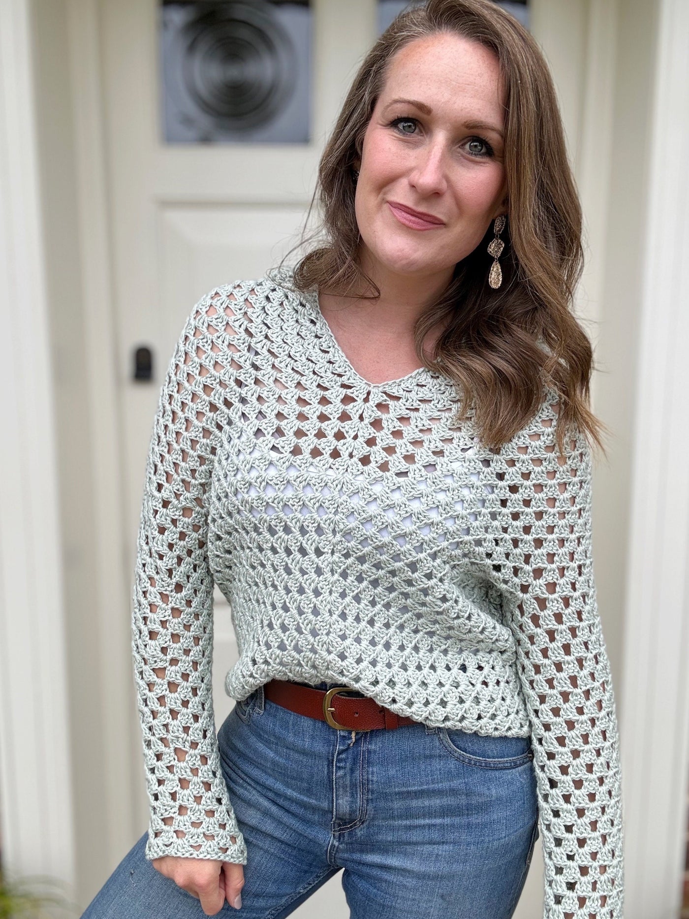 Lightweight Sweater Hoodie Crochet Pattern
