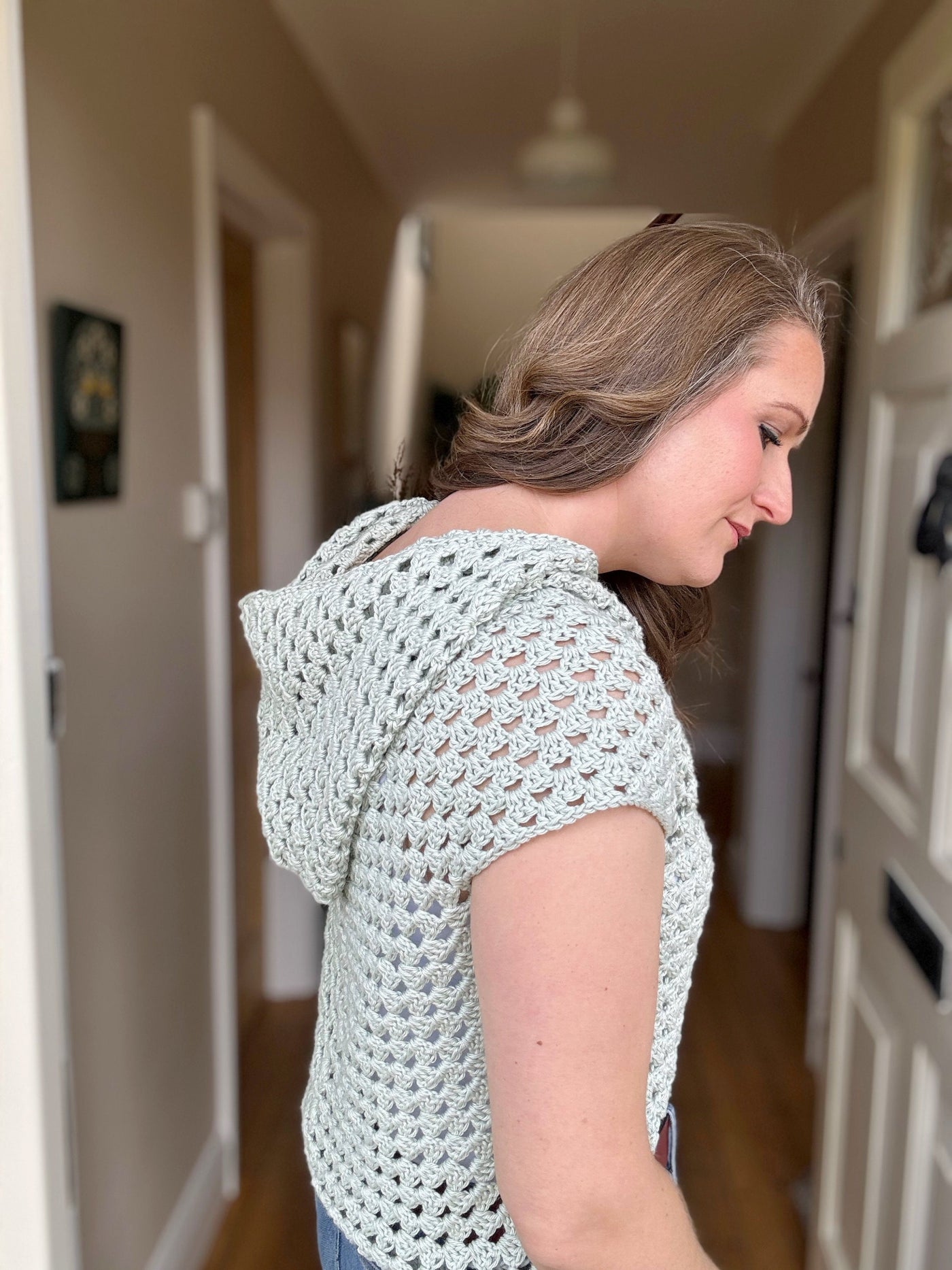 Lightweight Sweater Hoodie Crochet Pattern