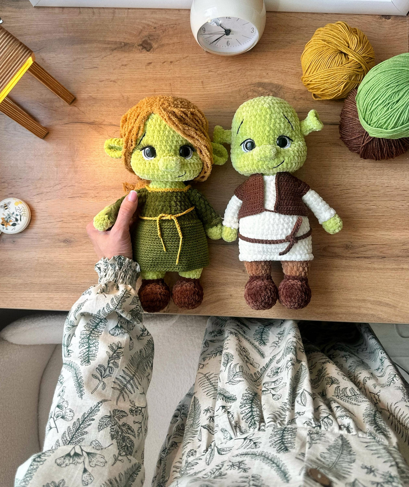 Shrek and Fiona Crochet Pattern