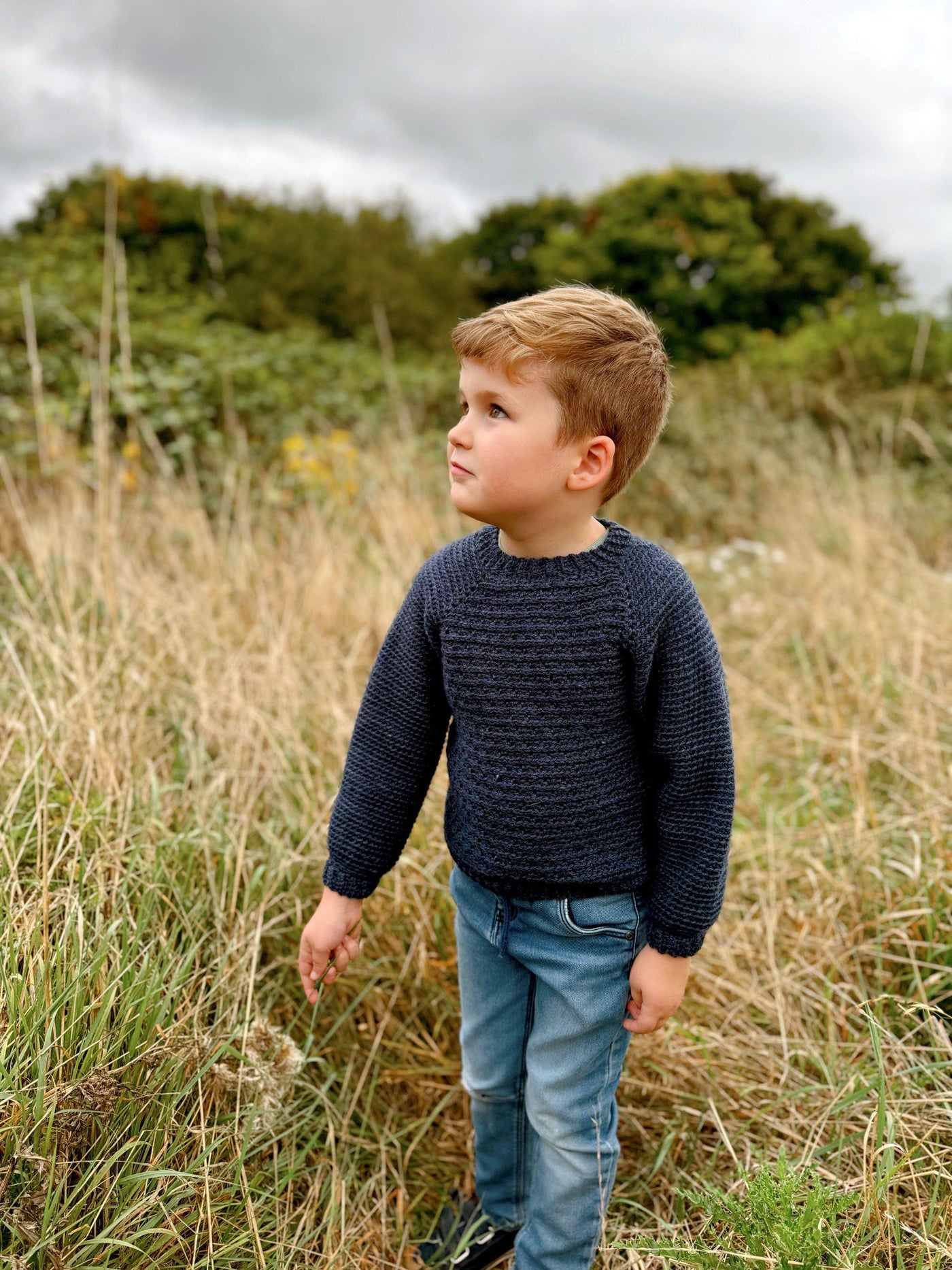 Kids Classic Pullover Sweater Crochet Pattern