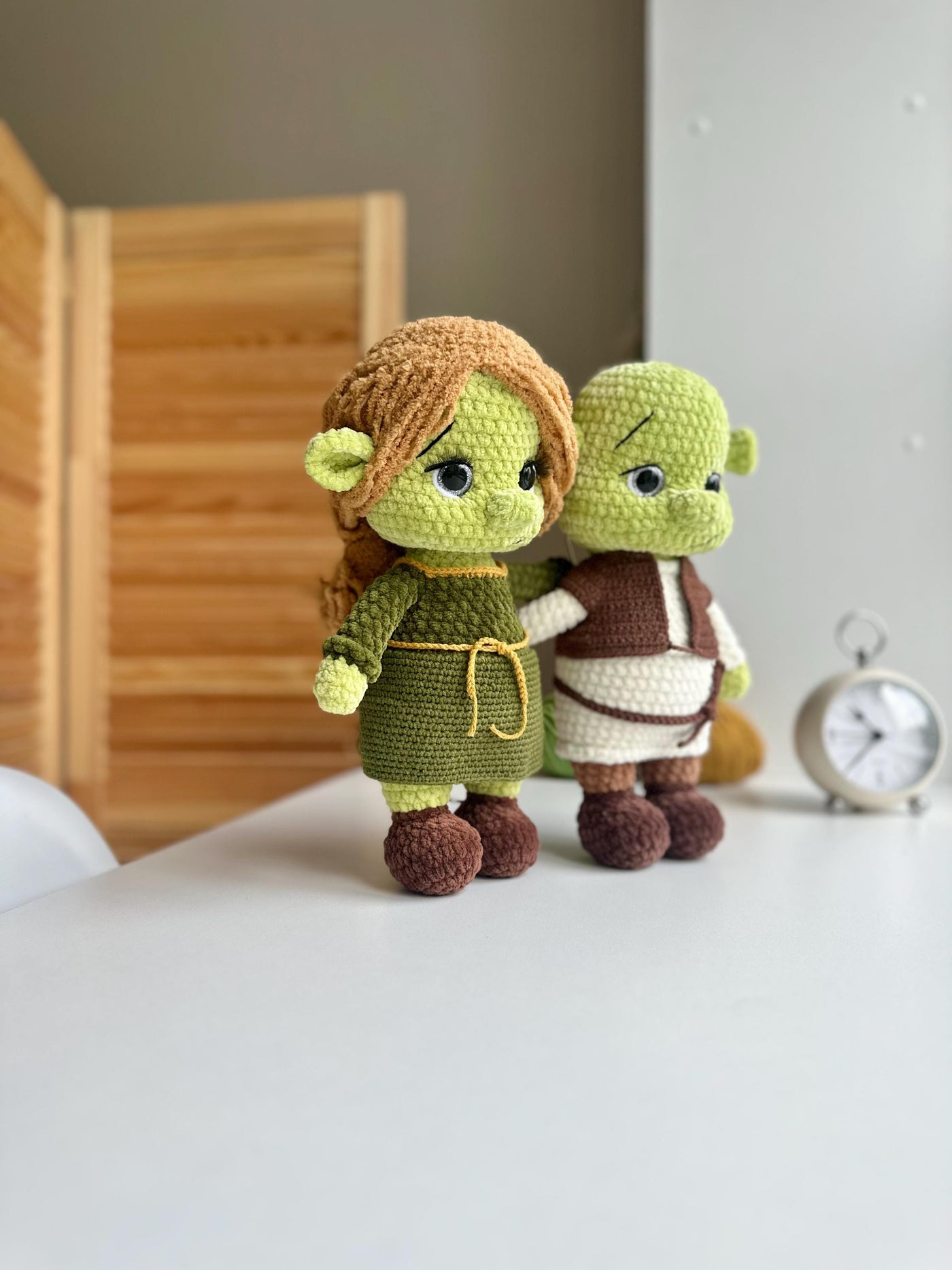 Shrek and Fiona Crochet Pattern