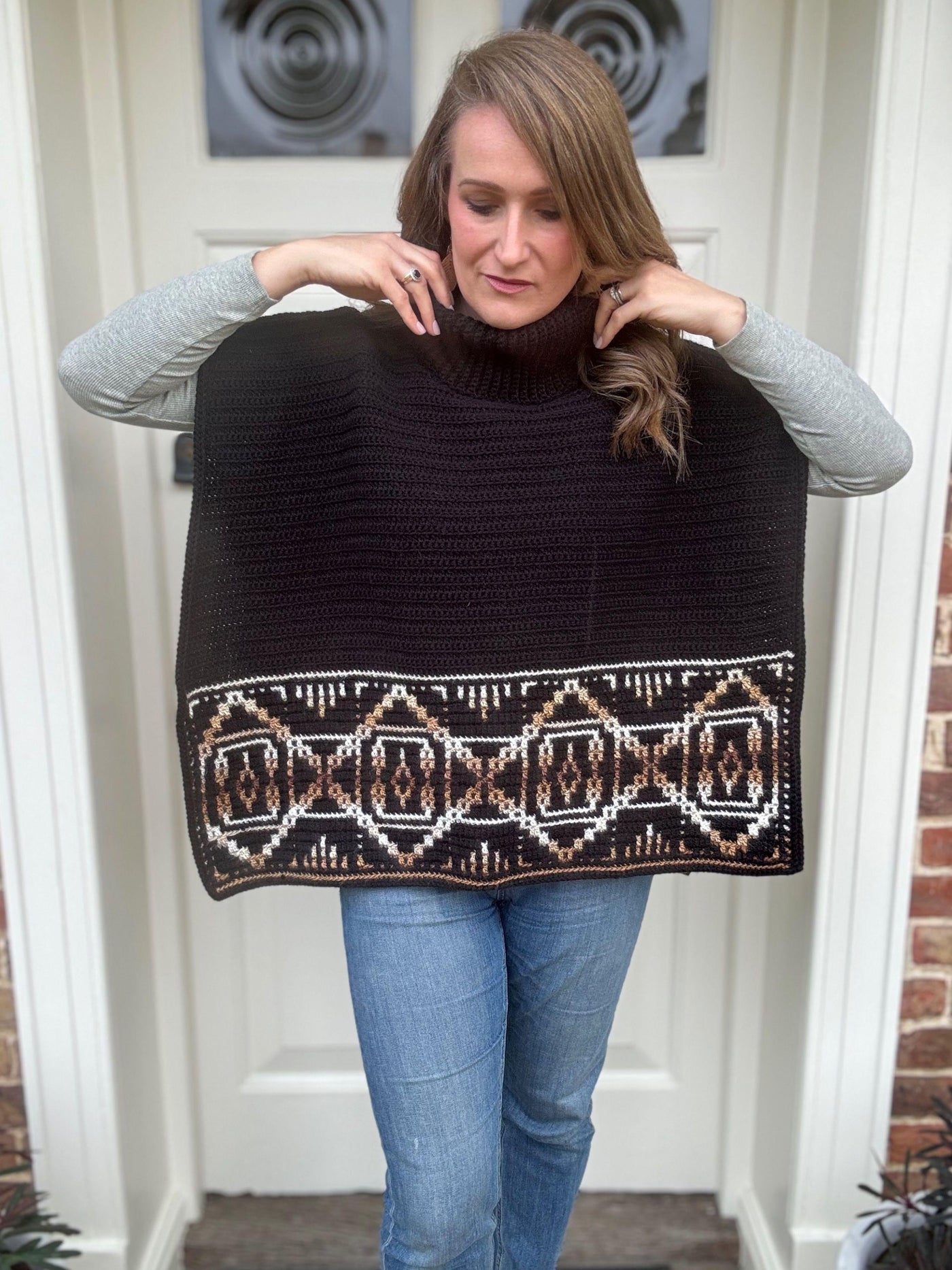Square Type Laced Coverup Crochet Pattern