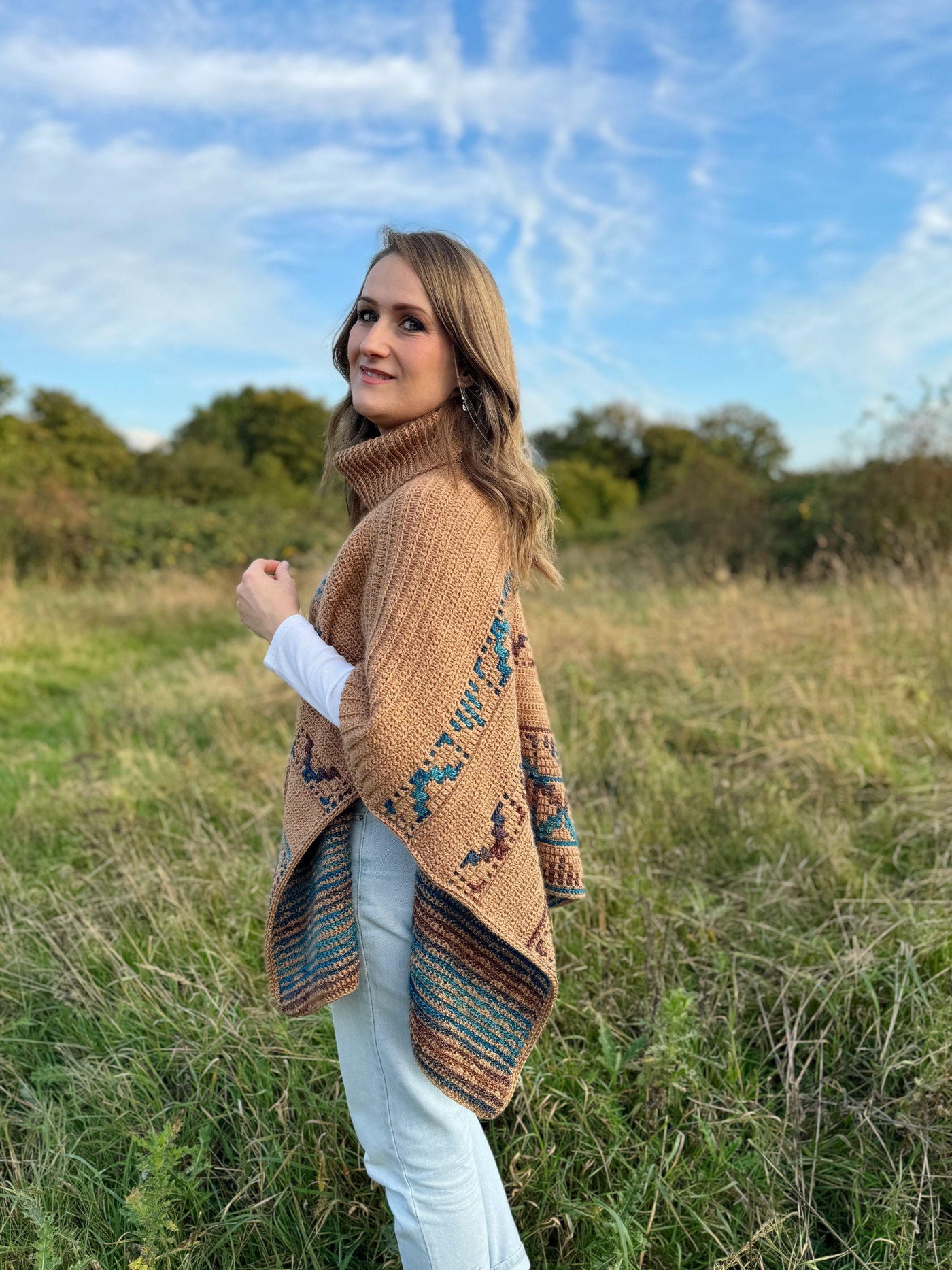 Square Type Laced Coverup Crochet Pattern