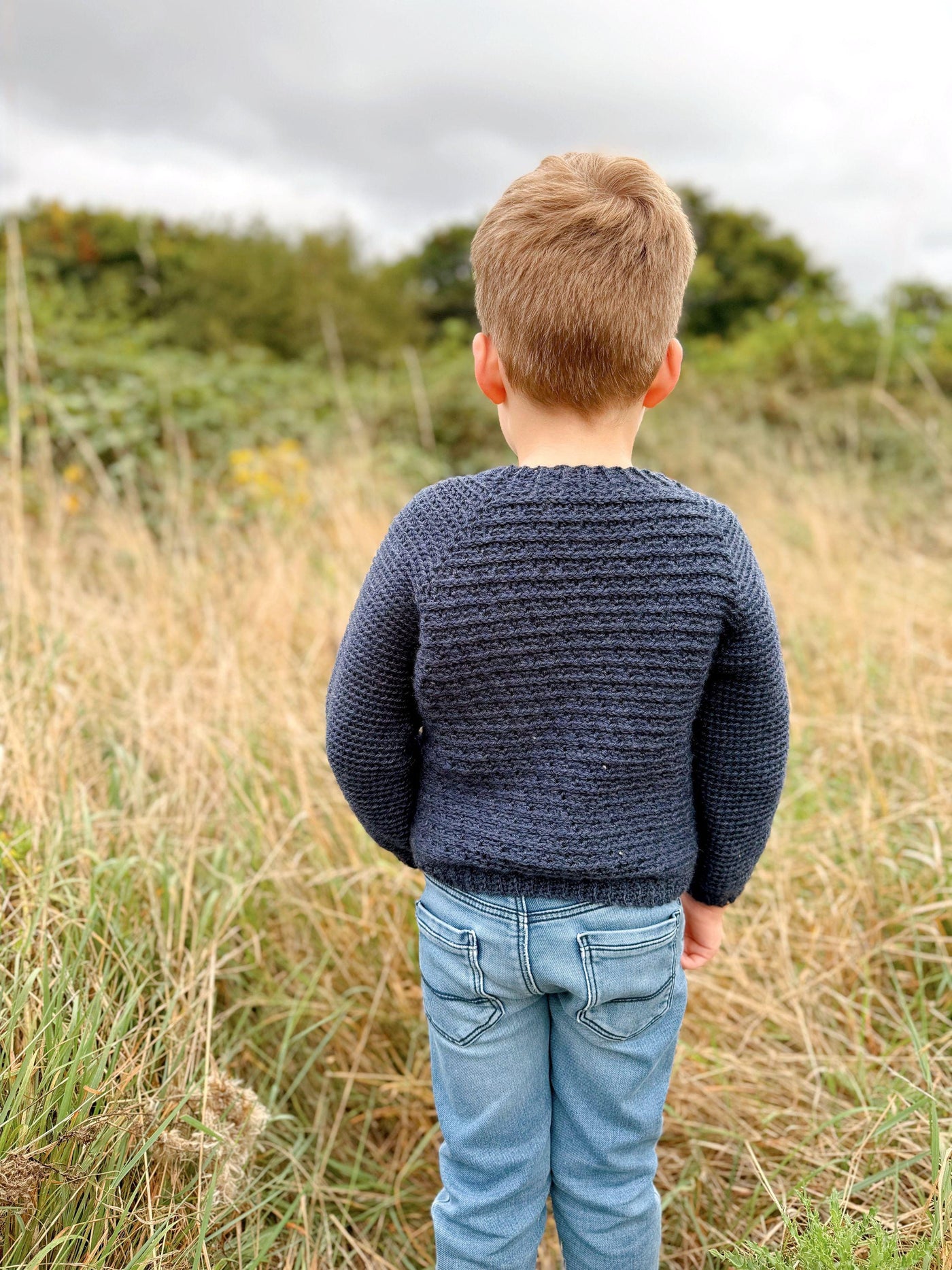 Kids Classic Pullover Sweater Crochet Pattern