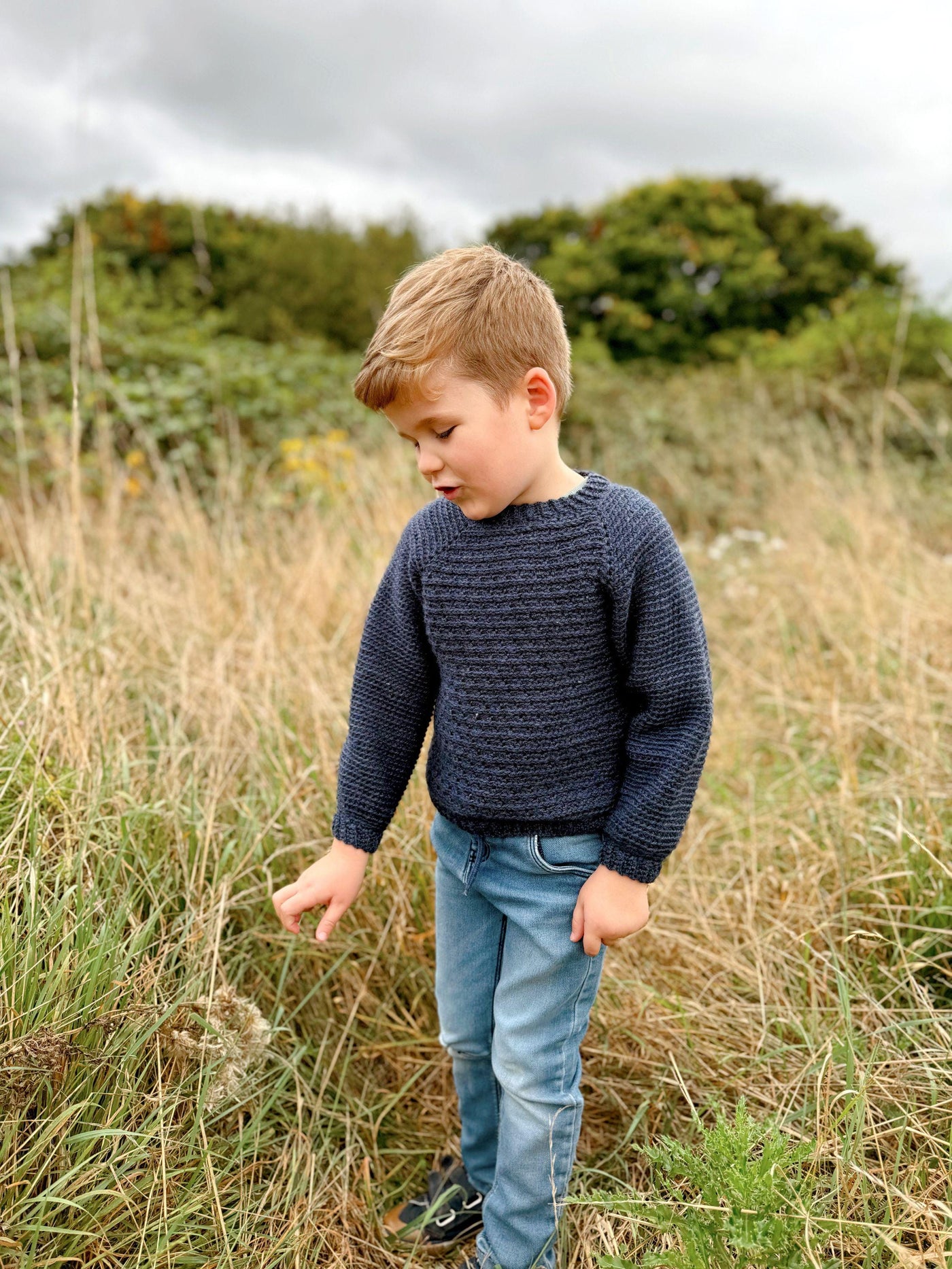 Kids Classic Pullover Sweater Crochet Pattern