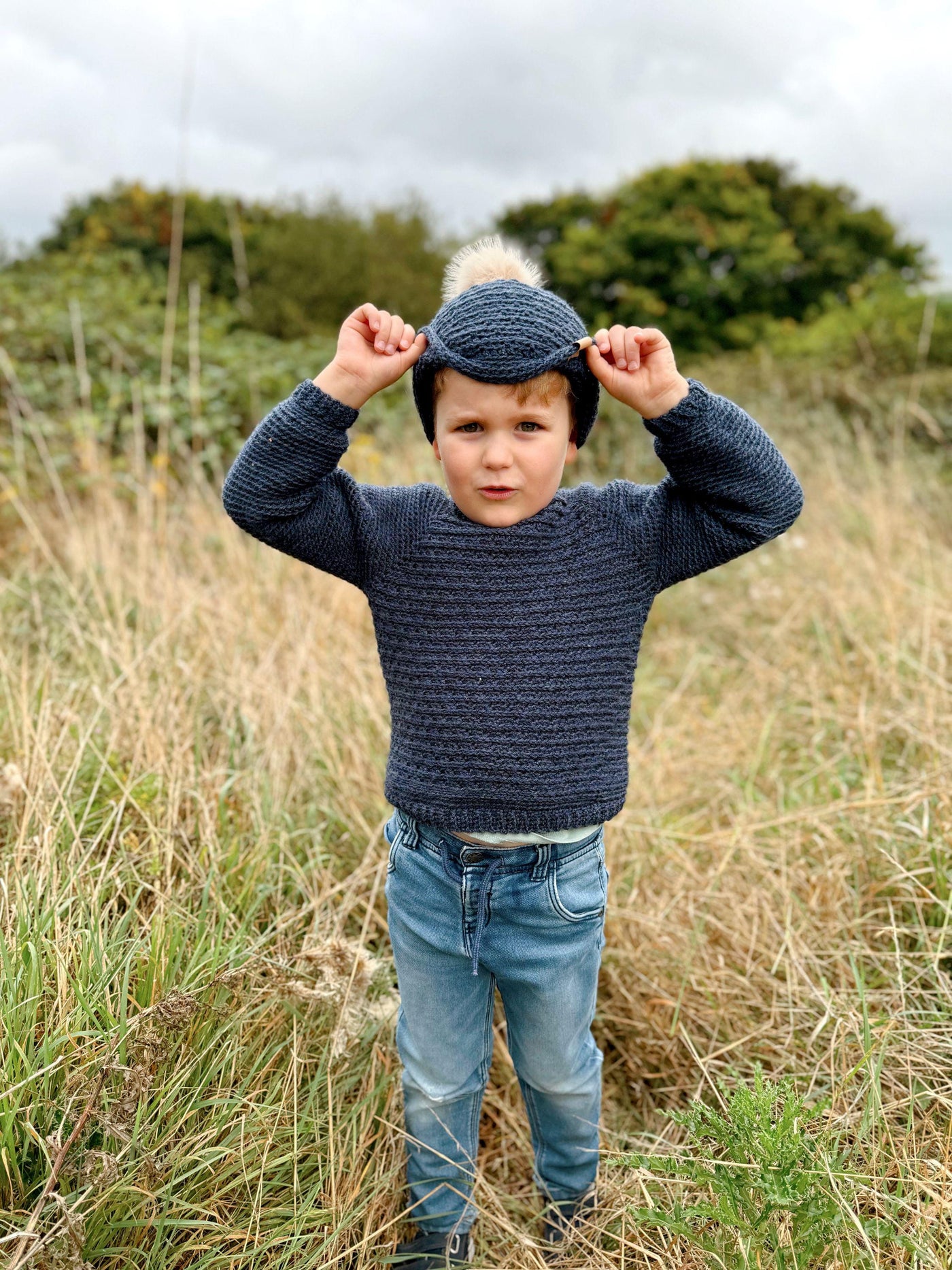Kids Classic Pullover Sweater Crochet Pattern