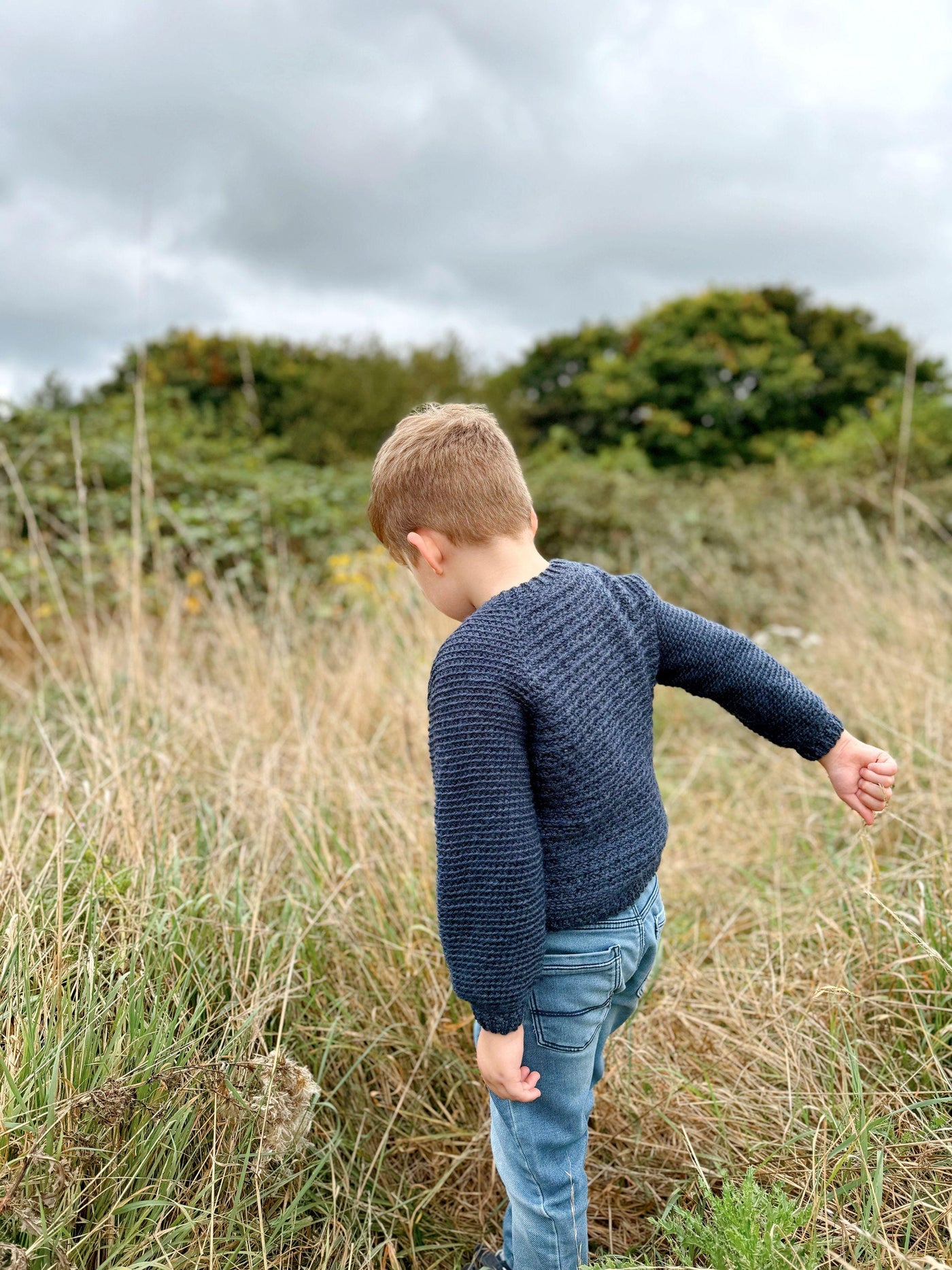 Kids Classic Pullover Sweater Crochet Pattern