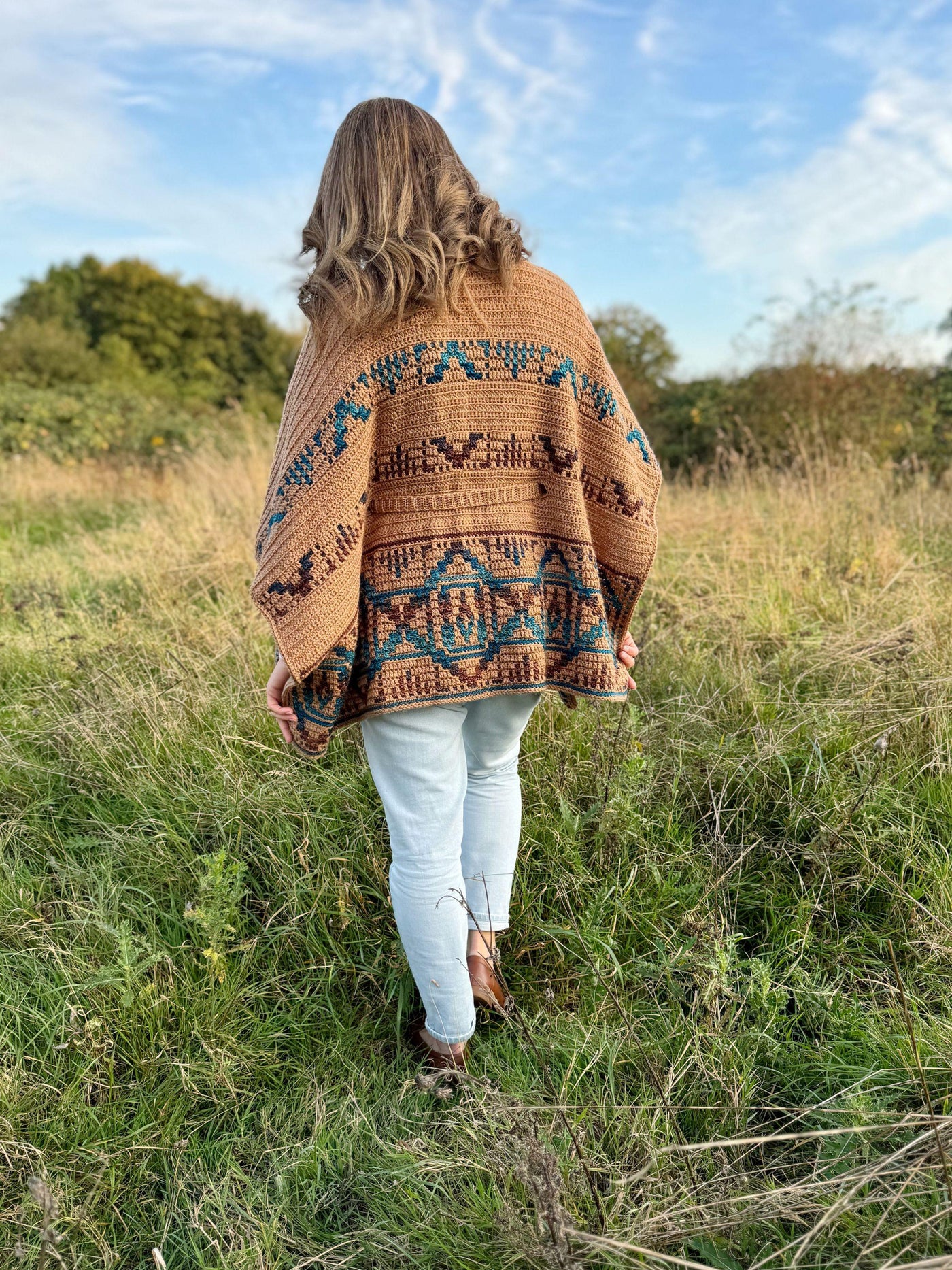 Square Type Laced Coverup Crochet Pattern