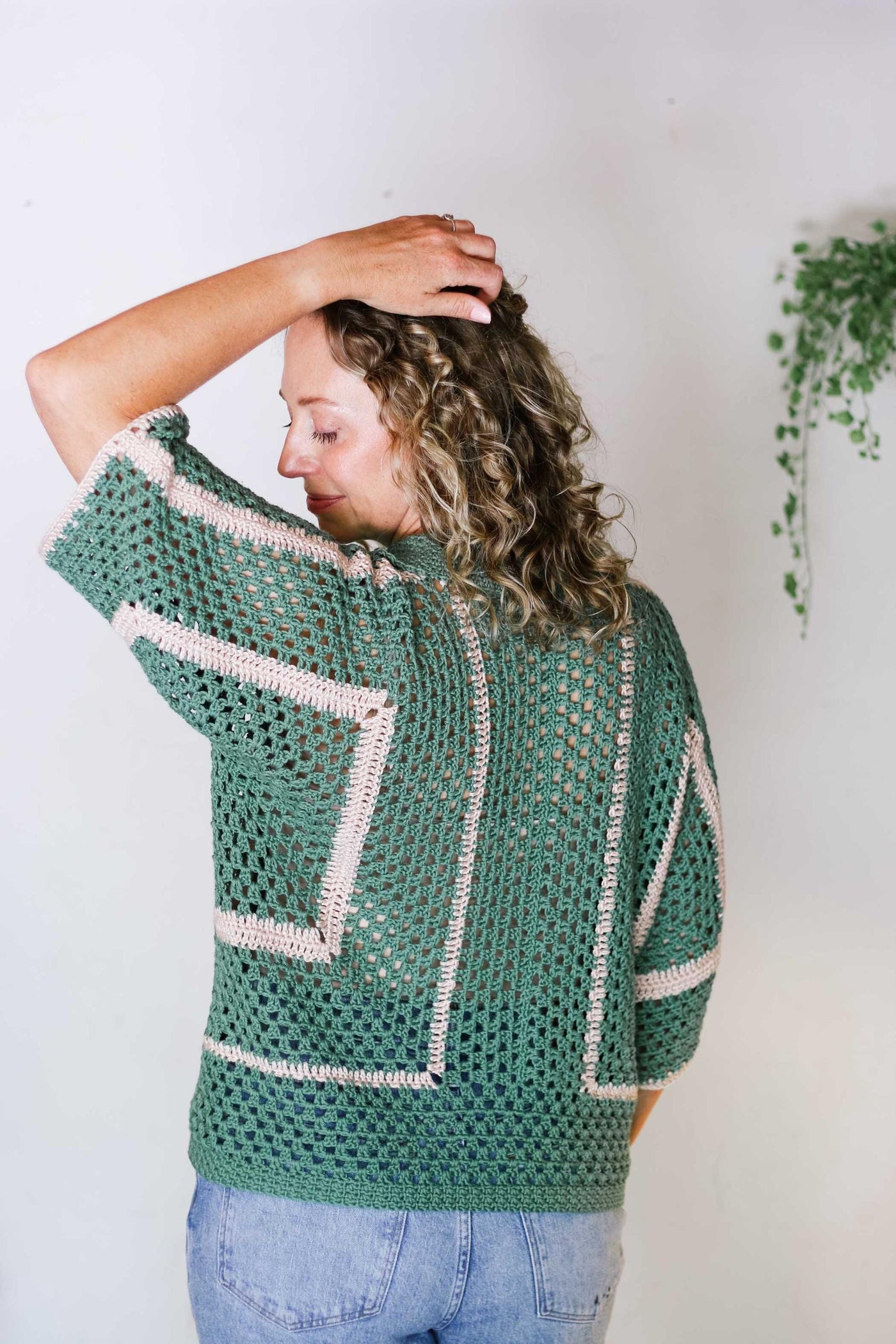 Lightweight Buttoned Summer Top Crochet Pattern