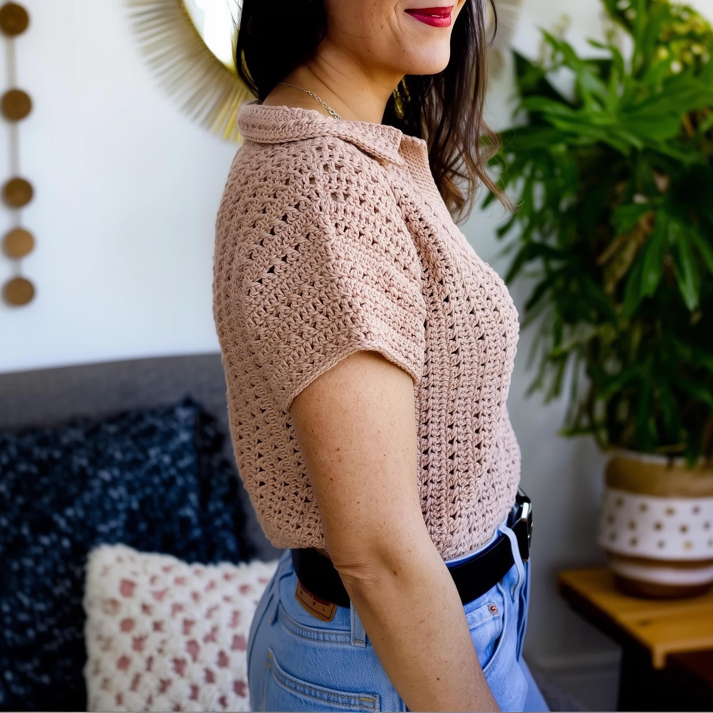 Fashionable Boho Top Crochet Pattern